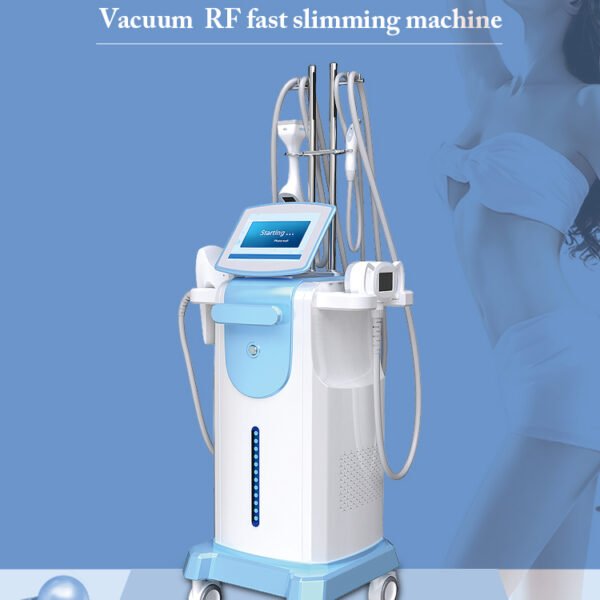 4 in 1 Rotary Negative Pressure Fat Loss Cellulite Removal RF Slimming Inner Roller Body Shaping Machine